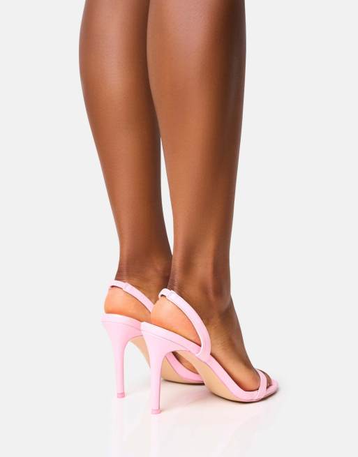 Public Desire Barely slingback heel in pink, 4 of 4