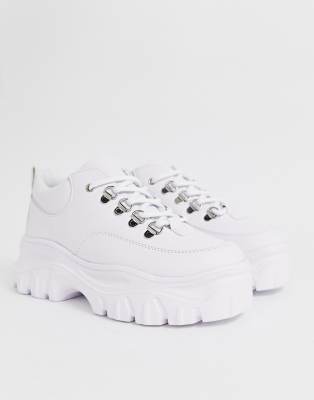 chunky white sneakers cheap