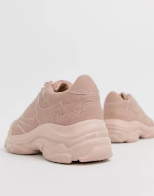 public desire black chunky trainers