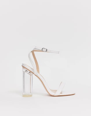transparente high heels asos