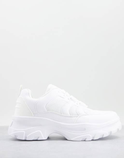 Public Desire Brody Baskets homme Blanc ASOS