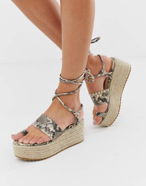 Snake flatforms hot sale