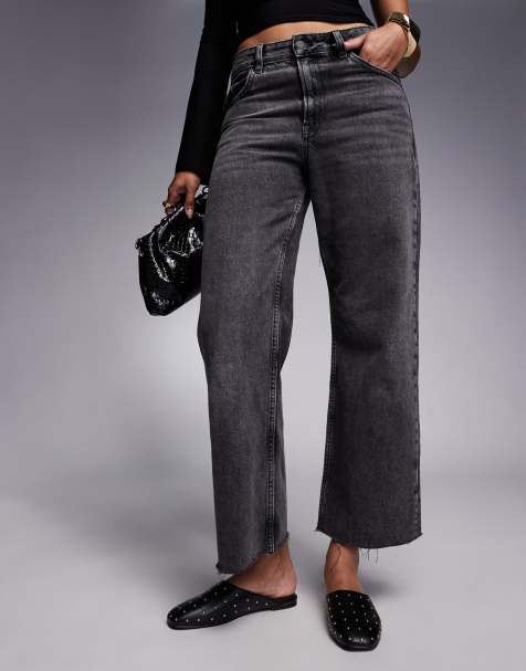 Public Desire – Camille – Svarta, platta mules med nitar - view 1