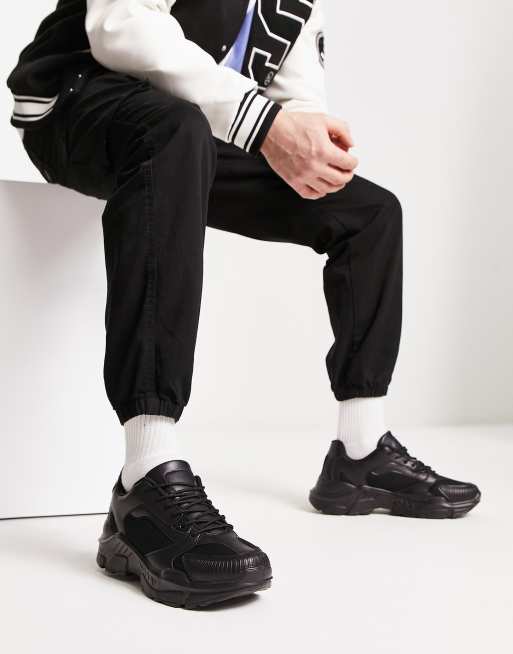 Public Desire Captain Baskets homme Noir ASOS