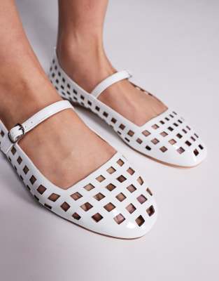 Public Desire Carrie Cut Out Ballet Flats
