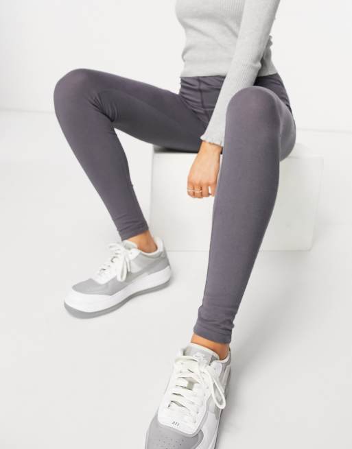 Public Desire - Co-ord set - Legging met naaddetail in grijsblauw