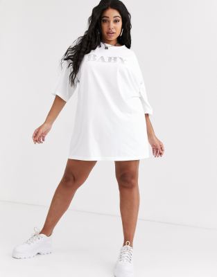 oversized t shirt dress plus size