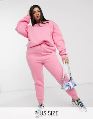 plus size sweatpants set