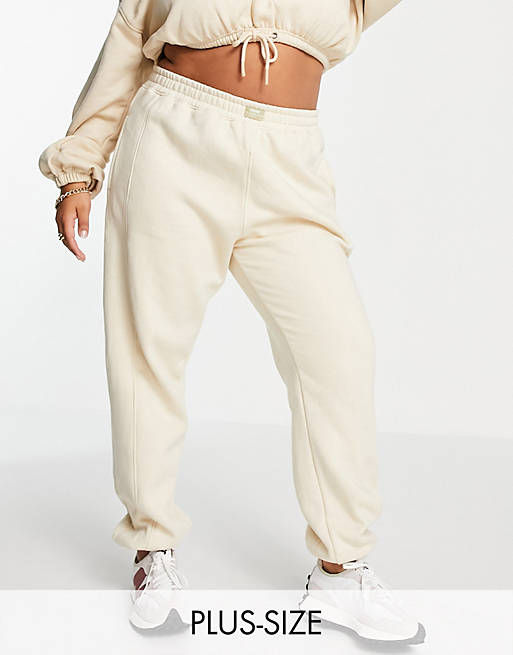 Public Desire Curve x Amber Gill jogger in butter