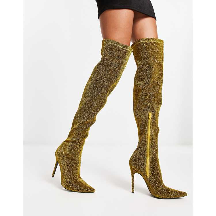 Public desire sale glitter boots