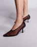 ASOS DESIGN power shoulders satin maxi dress in chocolate