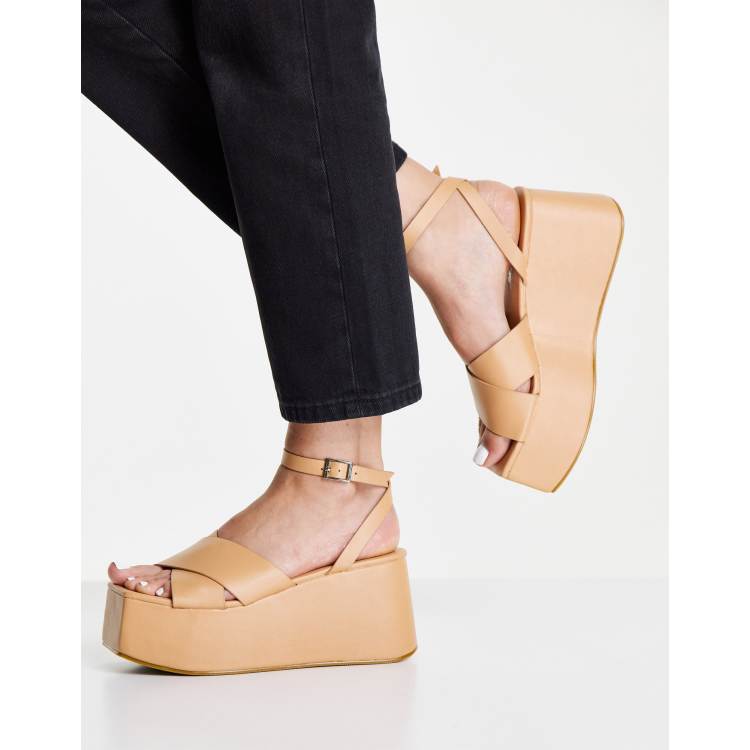 Camel best sale platform sandals