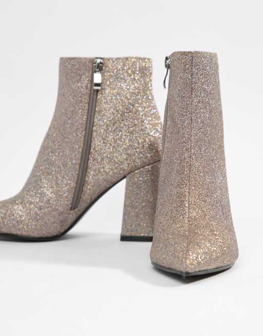 Public desire 2025 glitter boots