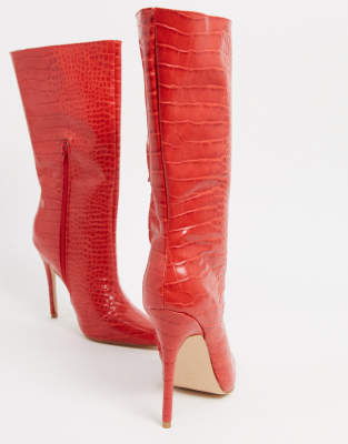 red croc boots