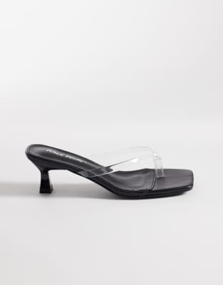  Everlast toe thong kitten heel sandals  