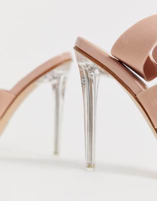 perspex heels asos