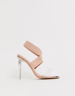 perspex heels asos