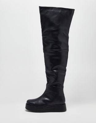 public desire black boots