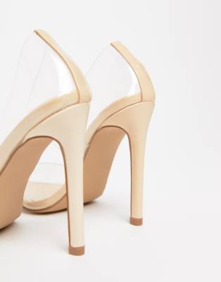 escarpin transparent asos