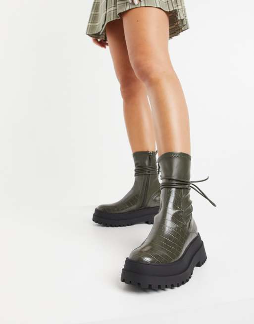 Public desire studded hot sale boots