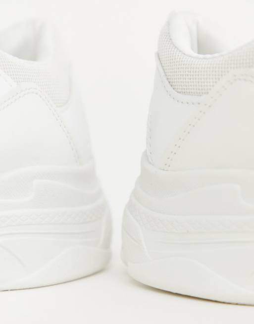 Public Desire - Fiyah - Sneakers chunky bianche, 3 di 4