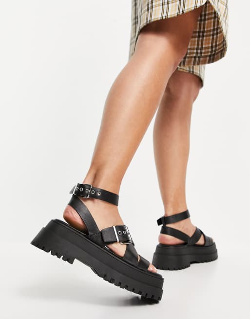 Chunky ankle strap outlet sandals