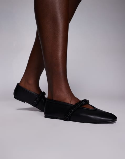Public Desire Frida ballet flats in black - view 1