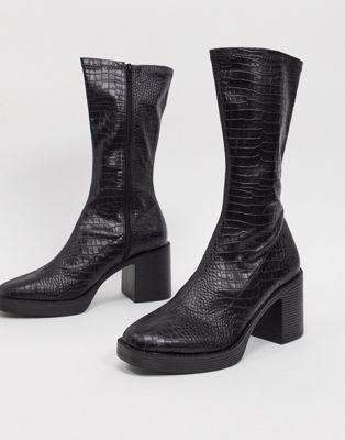 croc sock boots