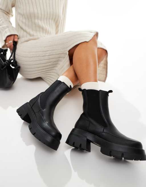 Chunky sole chelsea boots womens online