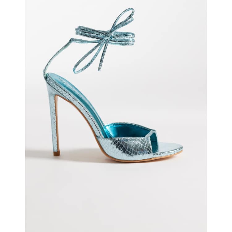 blue dress green heels Mia Dress Powder Blue / 16 main image 1