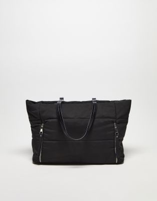 Public Desire Lance large tote bag in black - ASOS Price Checker