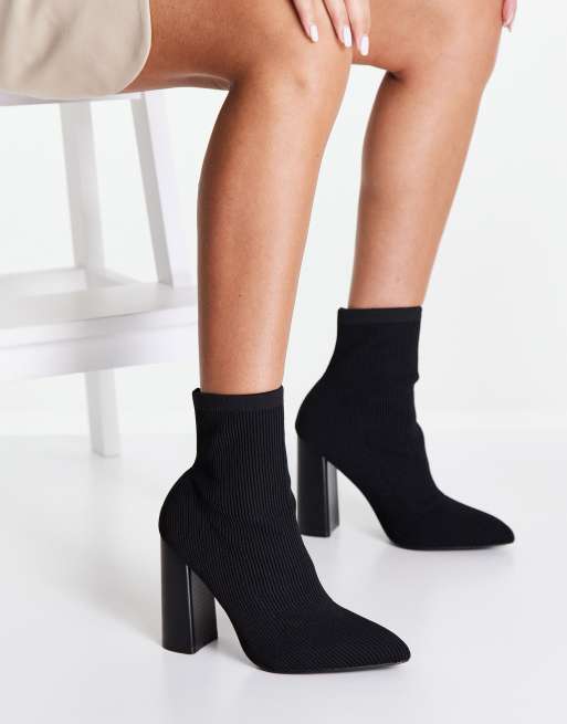 Asos black hot sale sock boots