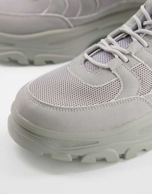 Public Desire Man brody trainers in grey, 4 of 4