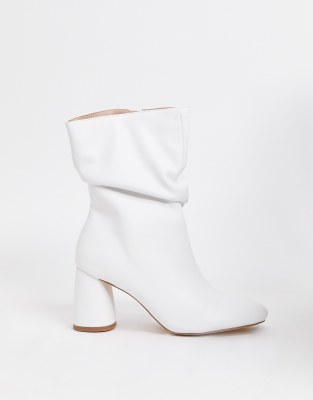 public desire white boots