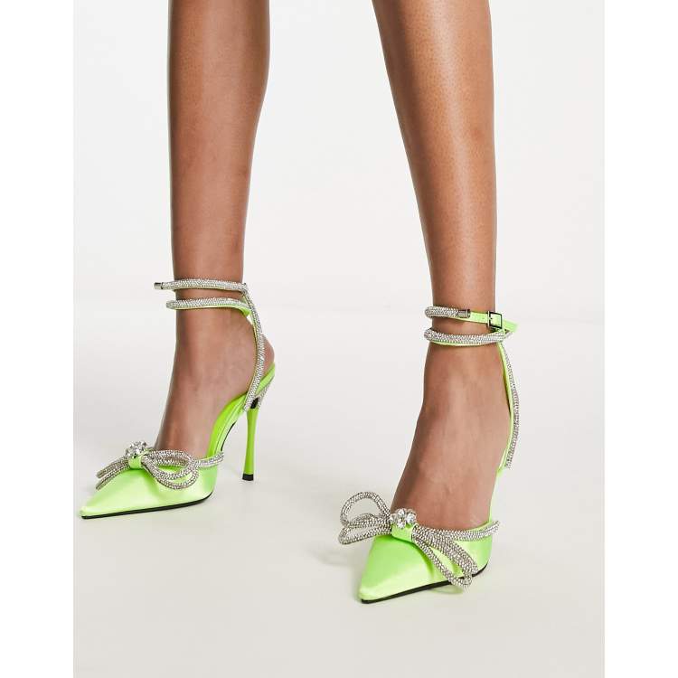 Talons vert outlet fluo