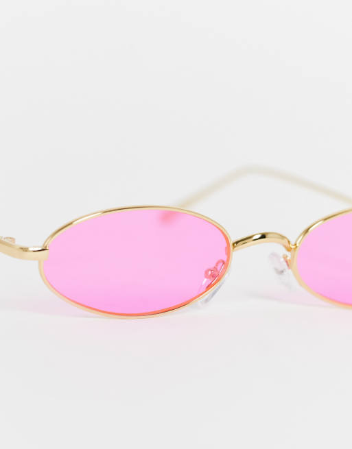 Mini best sale pink sunglasses