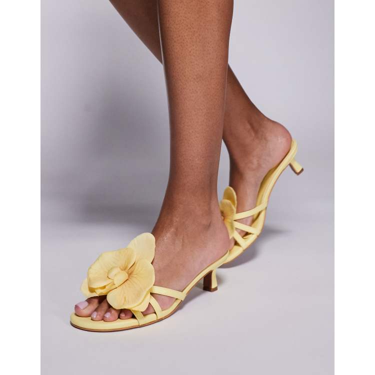 Chaussures De Fête Fille Monsoon - Paillettes Dorées Et Fleur, Taille UK 1 (enfant) - Neuves Avec étiquettes