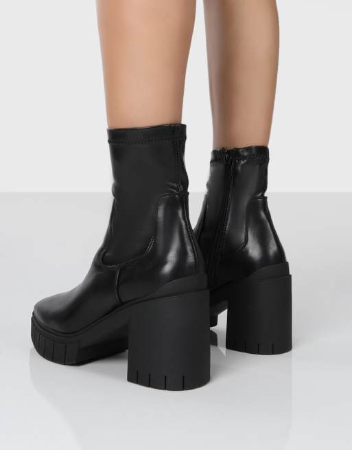 Public Obstacle chelsea boots with chunky sole in black | ASOS