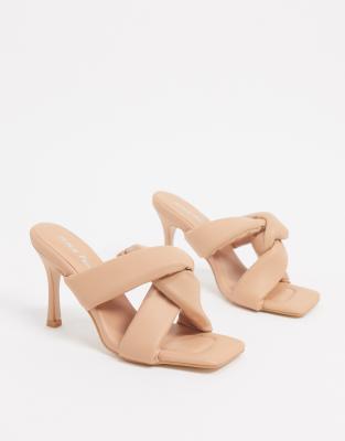 asos nude wedges