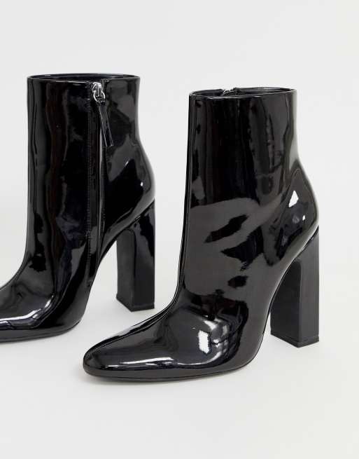 Bottines en 2025 vinyle noir