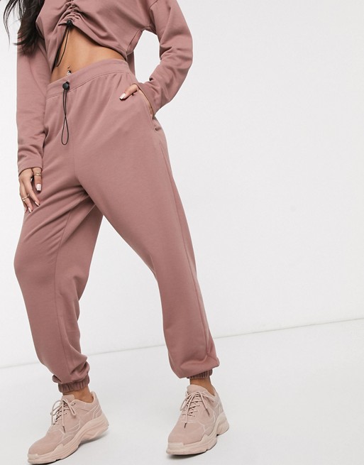 Public Desire relaxed joggers with toggle co-ord