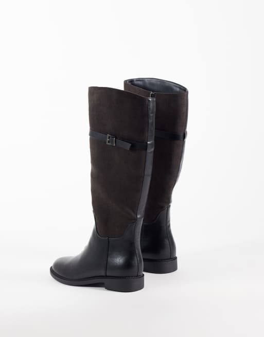 Public Desire - Remi - Bottes cavalières - Marron et noir, 4 de 4
