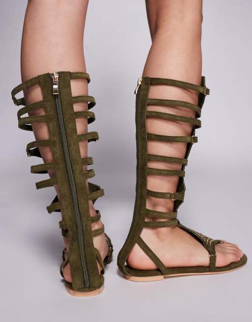 Wedding Lime Green Gladiator Sandals Public Desire Rome Gladiator