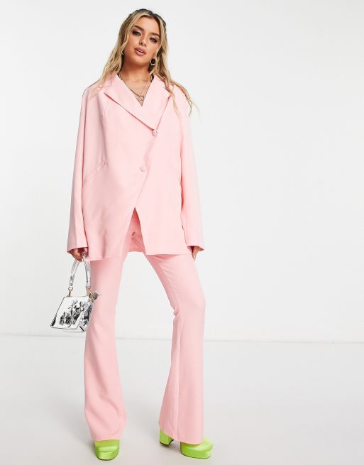 Public Desire – Rosa kavaj i oversize, del av set