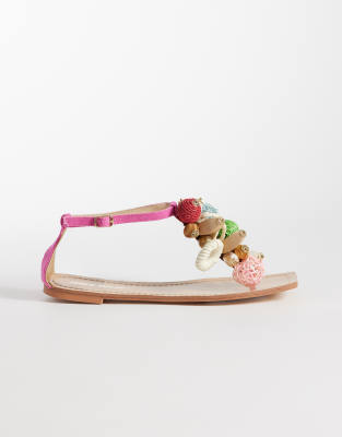 Sandalen in leuchtendem Rosa Rosa 36