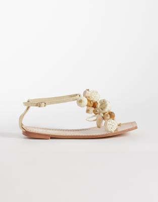 Public Desire Sandals In Neutral