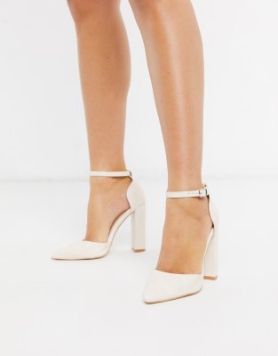 chaussure beige mariage