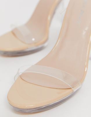 perspex heels asos