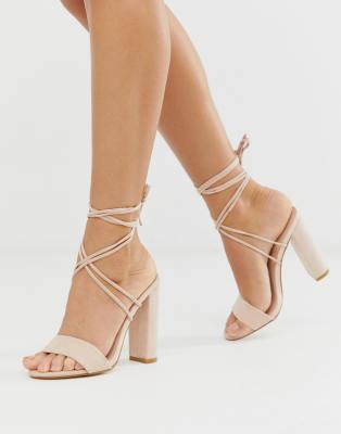 asos tie up sandals