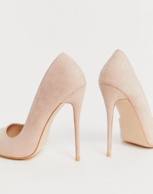 blush court heels